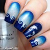 Whats Up Nails - Dolphins Vinyl Stencils for Nail Art