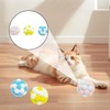KxrTpx Cat Balls, Feather Ball Cat Toy And Bouncy Balls