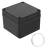 Therlan Junction Box Black Waterproof IP65, Electronic Housing Junction Box