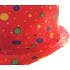 KarnevalsTeufel Trilby Party Hat Disco Hat Summer Hat Red with