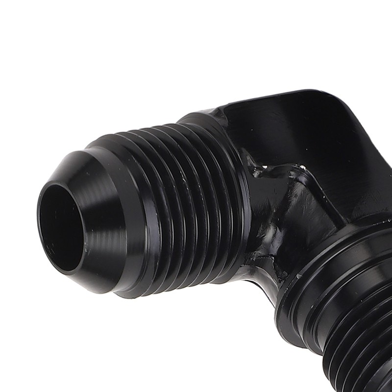 90 Degree 8 AN Flare Bulkhead Adapter Reusable Flare Hose