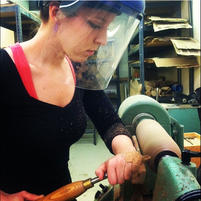 Wood Lathe Turning Tool HSS Lathe Chisel Tool Ergonomic Beech