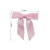 7Rainbows 50pcs Boutique 1.5" Pink Satin Ribbon Mini Bows for