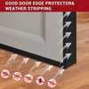 Rubber Edge Trim, Flexible Self-Adhesive U Shaped Peel and Stick