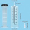 500mL Large Syringe with Tip Adapter, Individual Sealed and Sterile,