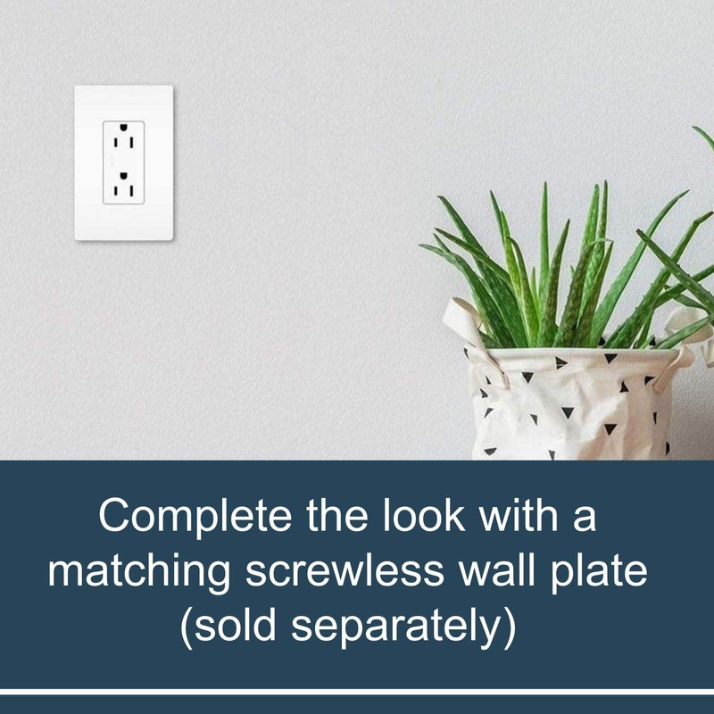 Legrand - Pass & Seymour radiant 885TRWCP7 Tamper-Resistant 15 Amp
