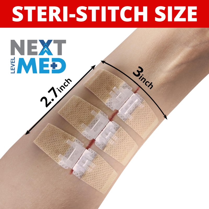 NEXT LEVEL MED Steri-Stitch Wounds & Cuts Closure Kit -