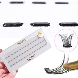 Linx Dashes - Turn ANY lashes into self adhesive DIY lashes with Dashes - Self Adhesive Dashes - Color: Black Dashes