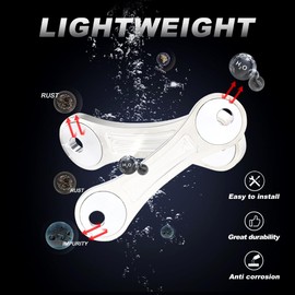 Xitomer 0-1.2'' Adjustable Lowering kit, Fit for XT250 2008-2024 / KX65 2000-2024 / Tiger 1200 2012-2019 / Tiger Explorer XCA 2012-2016, Suspension Links Lower Link (Silver)