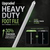 BALUCA Heavy Duty Metal Nail File for Thick Nails