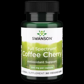 Swanson Full Spectrum Coffee Cherry 200 mg 60 Veggie Capsules