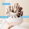 Organizador de Maquillaje, Porta Plumas Escritorio Giratorio 360 Grados