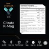 ETERNAL NUTRITION Ultra Pure Citrato de Magnesio y Potasio (200