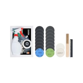 Glass Scratch Remover Kit Mesh Net Sanding Abrasive Pads Set Kit for Glass Windoor Door Wall Table Curtain Scratches Repair Removal Renew (6 inch)