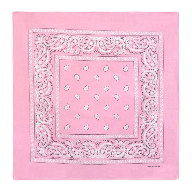 Laciteinterdite Set of 3 Paisley Bandanas for Men and Women,