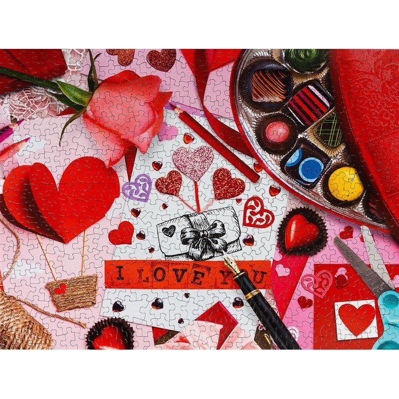 Springbok Be My Valentine 500 Piece Puzzle for Adults -