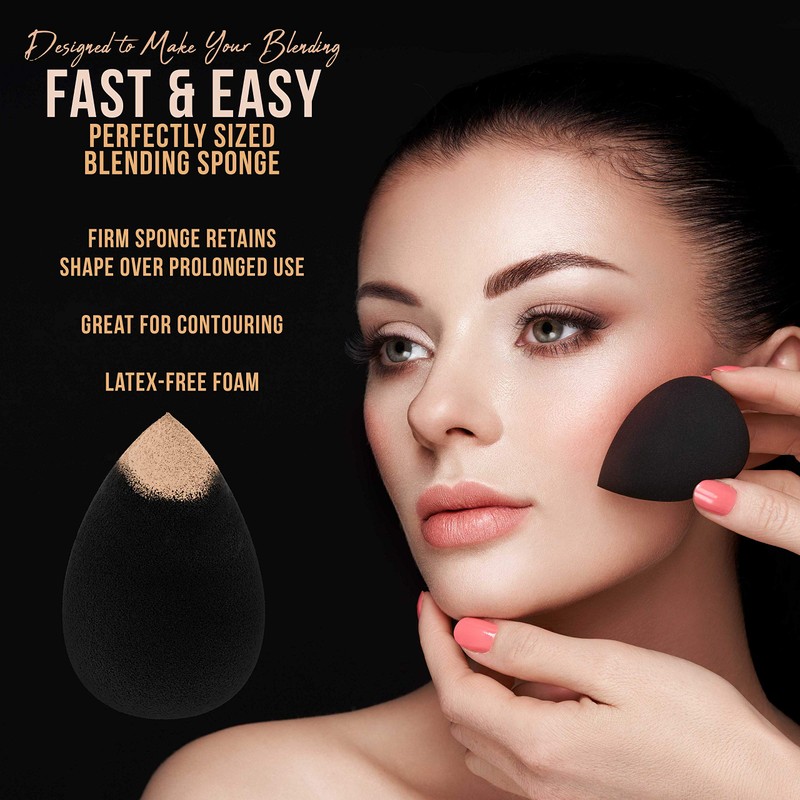 1 Belloccio Beauty Cosmetic Makeup Sponge - Egg Shaped Blender