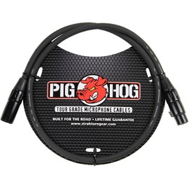 Pig Hog PHM3 High Performance 8mm XLR Microphone Cable, 3 Feet