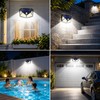 100 LED Solar Wall Light for Outdoor Lighting – Motion