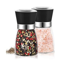 Molinillo de especias de acero inoxidable de 2.5 pulgadas para cocina y condimento, fácil de usar y limpiar