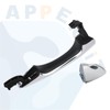 APPERFiT Exterior Door Handle w/Lock Cover End Cap for Front