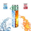 Vacuum Insulated Flask 700ml/23.6oz Stainless Steel Thermo Bottle with Cup