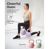 YOTTOY Soft Kettlebell,Kettlebell Anti-Slip Grip Weight for Home Workouts, Kettlebells