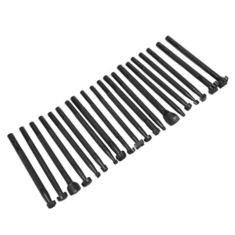 20pcs Leather Stamping Tools Handcraft Accurate Printing Skid Resistance Leather