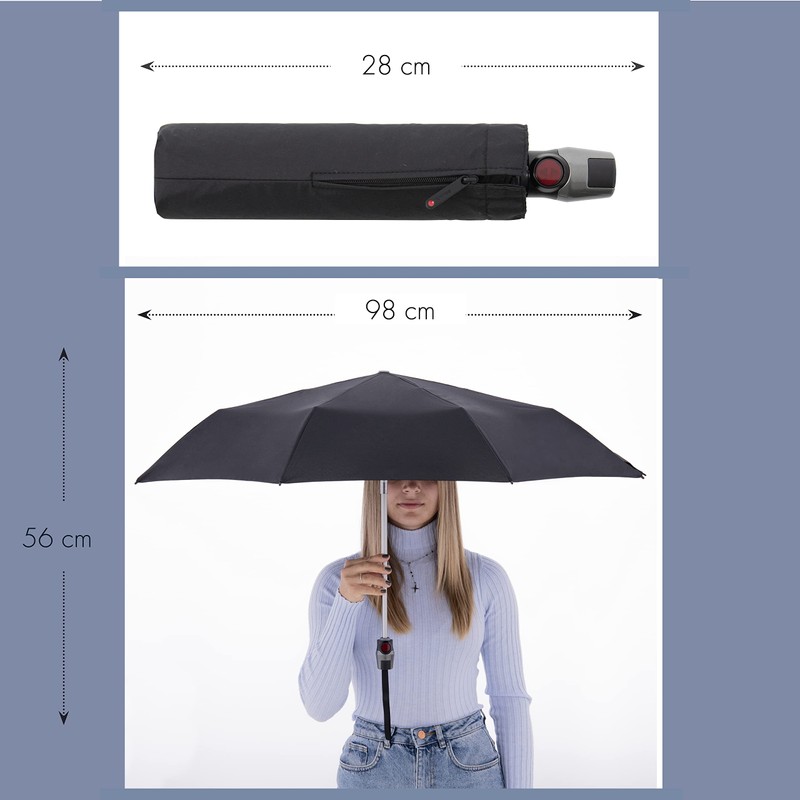 Knirps T.200 Duomatic Animal Pocket Umbrella – Automatic Open and