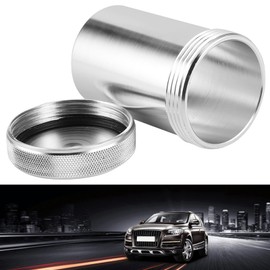 Aluminum Fuel Neck Vented, 2 Inch Weld On Filler Neck And Fuel Parts Car Refitting Replacement Fuel Filler Necks (Silver)