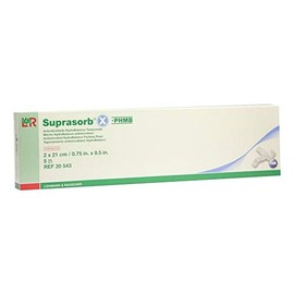 SUPRASORB X+PHMB HydroBalance Tamponade 2x21 cm Pack of 5