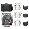 Cwatcun Camera Sling Bag, Waterproof Multifunction Photography Camera Crossbody Bag