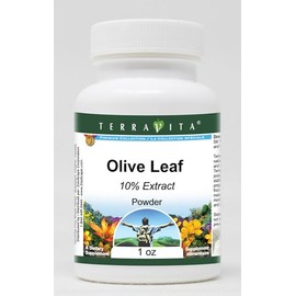Terravita Olive Leaf 10% Powder (1 oz, ZIN: 520993) - 3 Pack