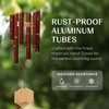UpBlend Outdoors Wind Chimes for Outside, Gift for Mom, Deep