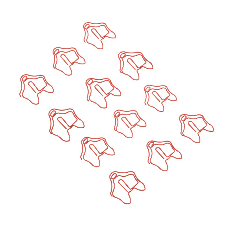 100pcs Adorable Animal Paper Clips Funny Scrapbook Paper Clips Small