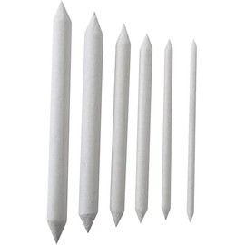 Jizlan 6 Pcs Artist Blending Stump Drawing Blending Stick Smudging Stump Art Smudger Drawing Pastel Smudger Fashion Professionals Crafts