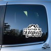 2 Pack I'd Rather Be Camping Car Decal – Bad