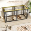 Yafylly Large Dog Crate, Dog Crates for Large Dogs, 48