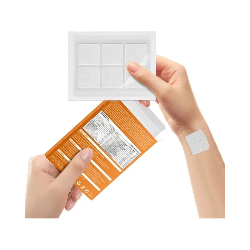 60 Parches Con Vitaminas Y Minerales Energía Y Salud General