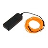 X AUTOHAUX 4 Meter/13ft Neon EL Wire Strip Yellow Light