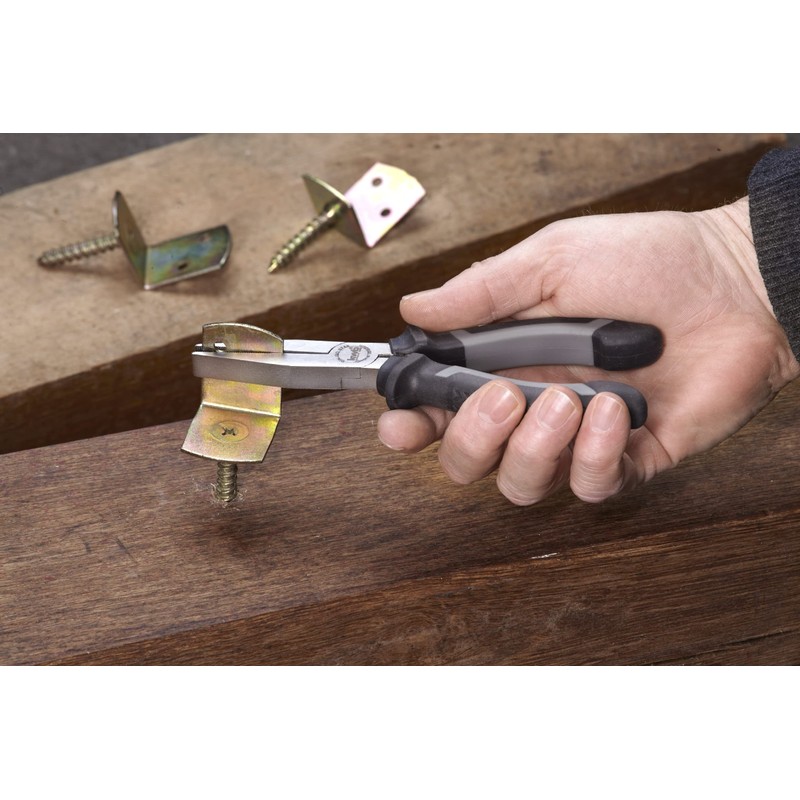 kwb Flat Pliers 160 mm 381110, According to DIN ISO