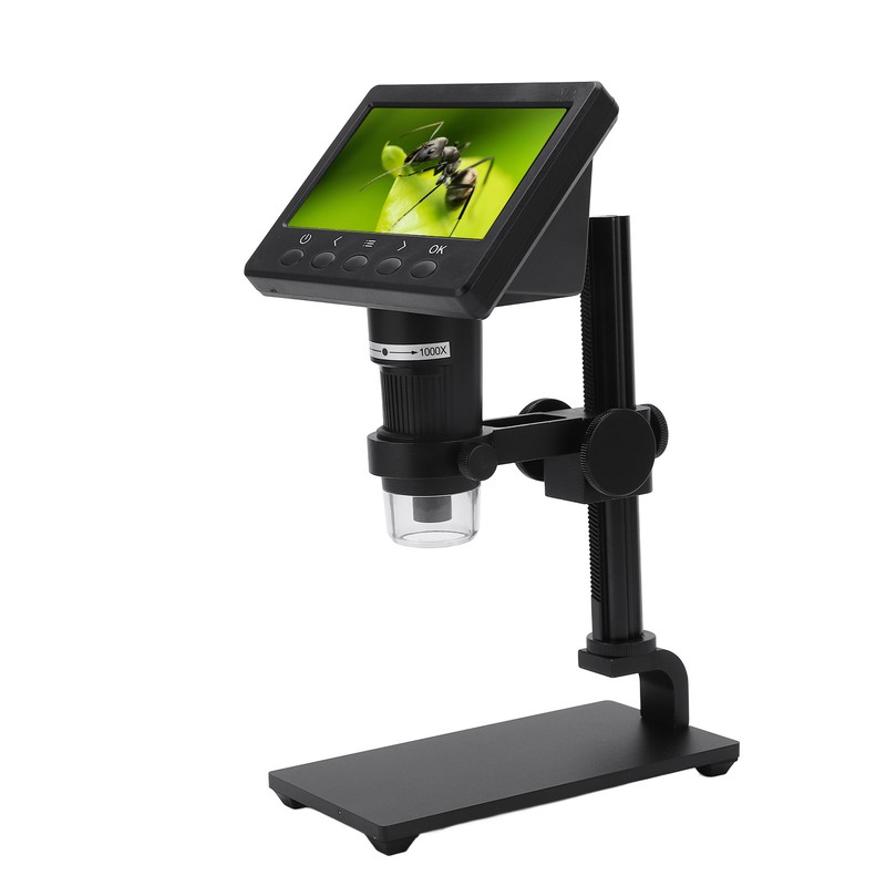4.3in LCD Digital Microscope High Definition 1000X USB Video Microscopes