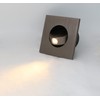 LUMINTURS 3W LED Wall Recessed Step Stair Lighting Bedside Reading