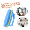 ORFOFE 2pcs Handheld Sponge Brush Comfortable Handle Design for Efficient