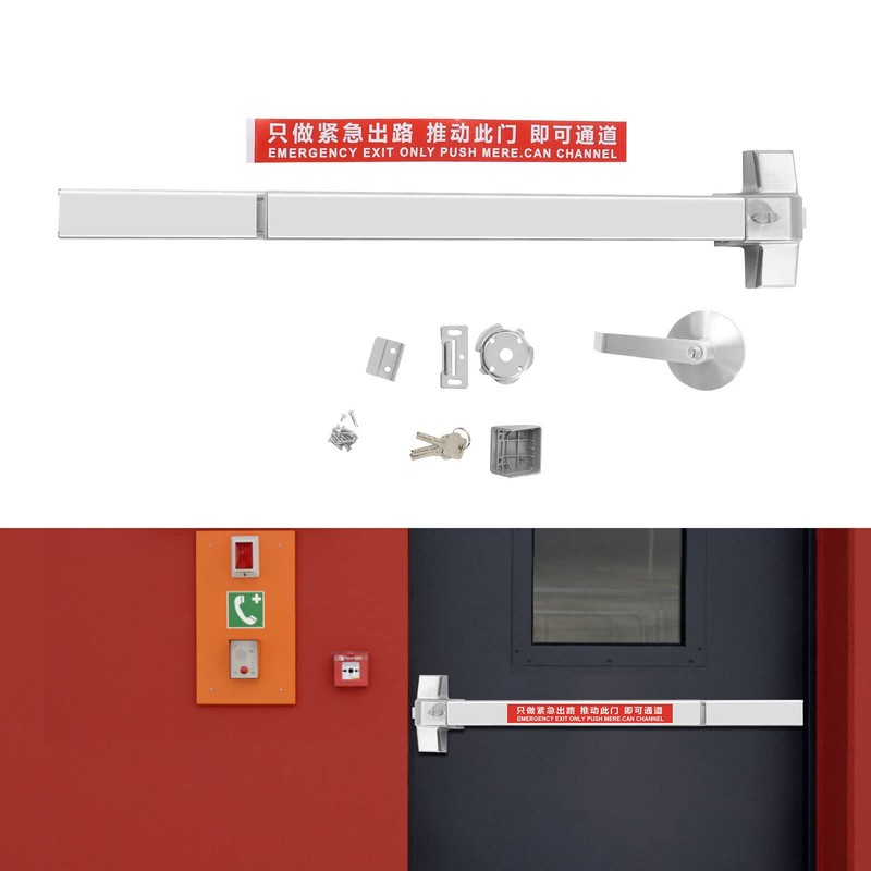 Commercial Door Push Bar Exit Panic Device Lock Hardware Latches