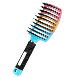 Segbeauty Hair Brush, Vented Hair Brush for Thick Hair, Head Scalp Massage Comb, Boar Bristle Hair Brush for Wet and Dry Hair, Detangler Brush for Long, Curly Hair