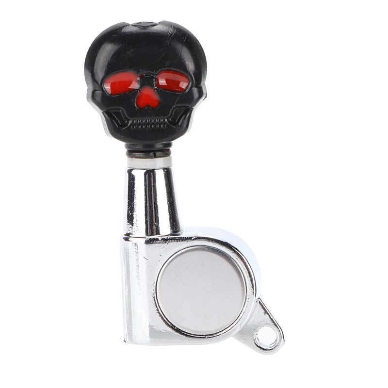 Skull Shape Tuning Peg Zinc Alloy Machine Heads Tuner Set