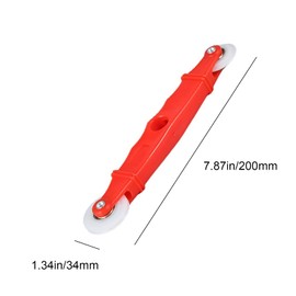 Screen Rolling Tool Nylon Screen Spline Roller Tool Double End Spline Roller Screening Tool for Change Screen Windows at Home