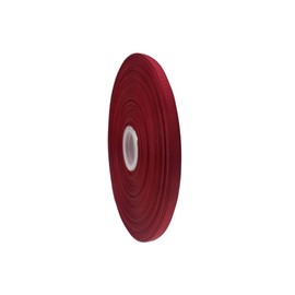 Jesep One Roll 100 yardas de 1/4 pulgadas, cinta de grogrén de color granate, paquete de envoltura de regalo, cinta para manualidades, accesorios para diadema de pelo, cinta surtidos # 790 (6 mm)