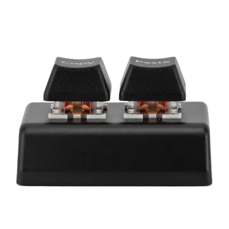 Programmable Keypad 2 Keys Copy Paste Red Switch USB C